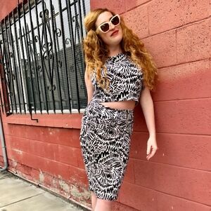 Nooworks Zig Zag Wiggle Skirt, XL